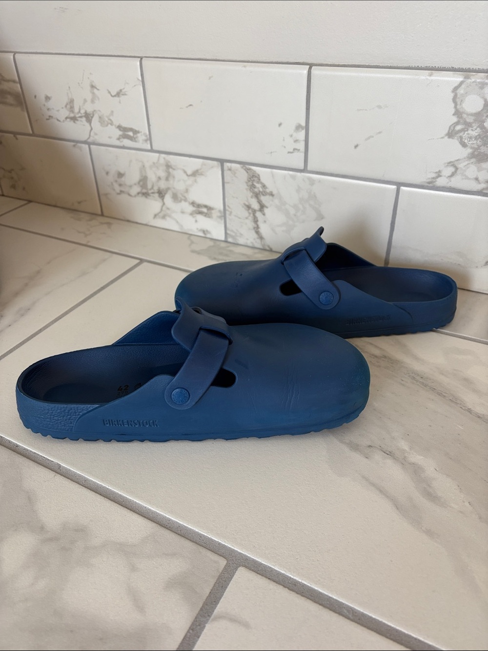 Birkenstock EVA Boston Clogs - Blue Size 42 - Picture 5 of 7